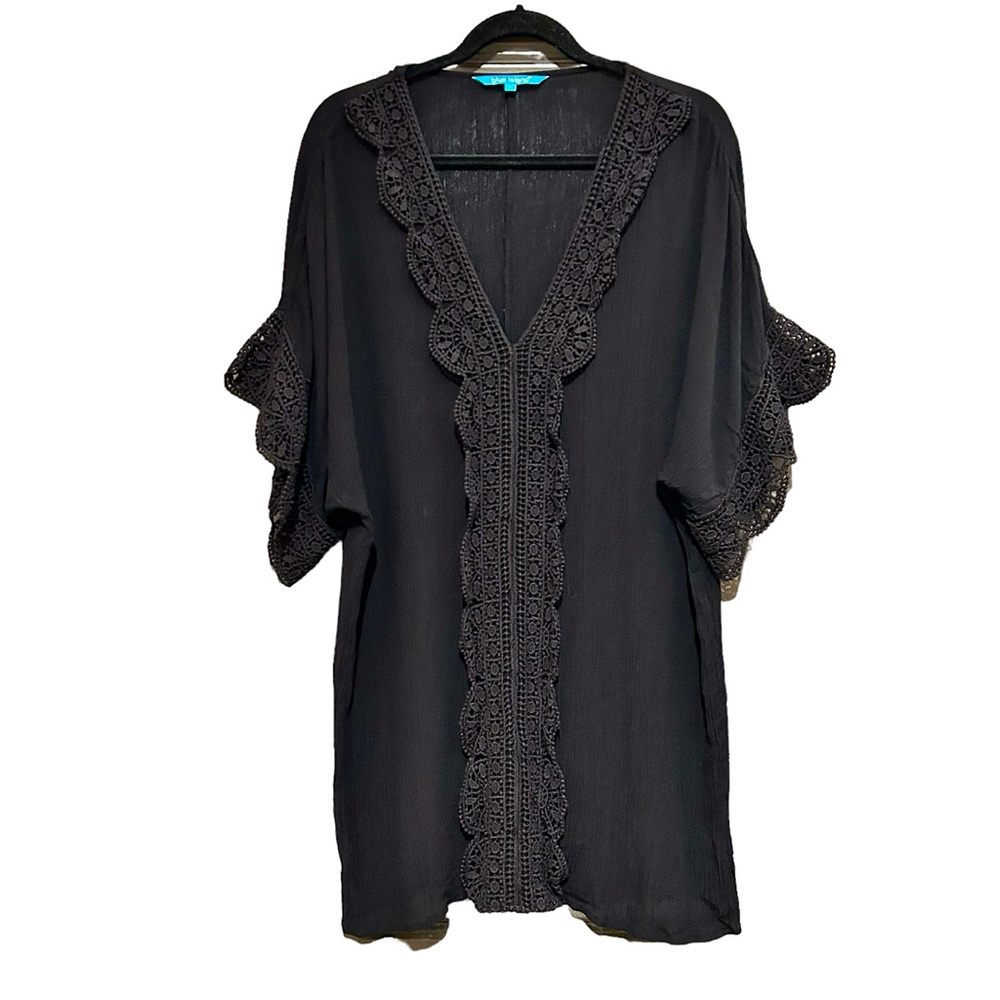 Blue Island beach coverup